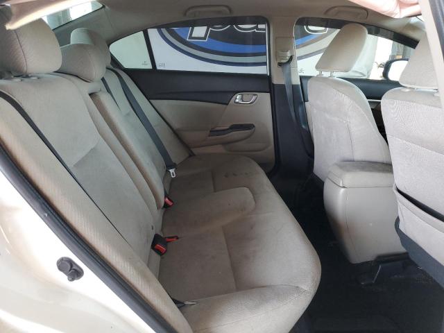 19XFB2F82DE266274 - 2013 HONDA CIVIC EX WHITE photo 10