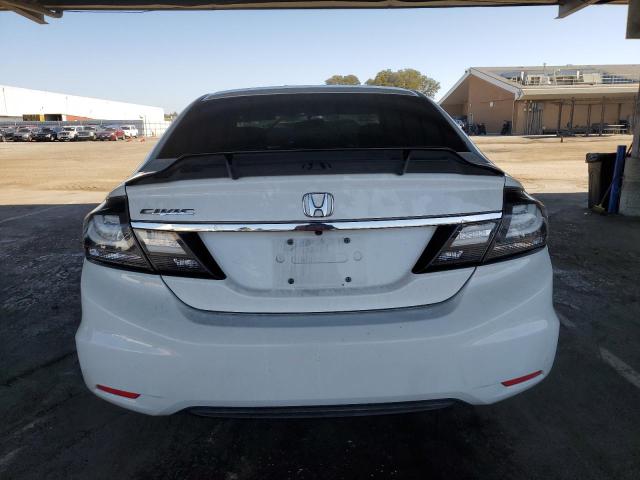 19XFB2F82DE266274 - 2013 HONDA CIVIC EX WHITE photo 6