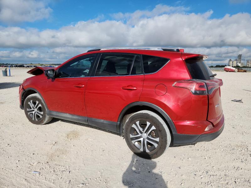 2T3ZFREV0GW291846 - 2016 TOYOTA RAV4 LE RED photo 2