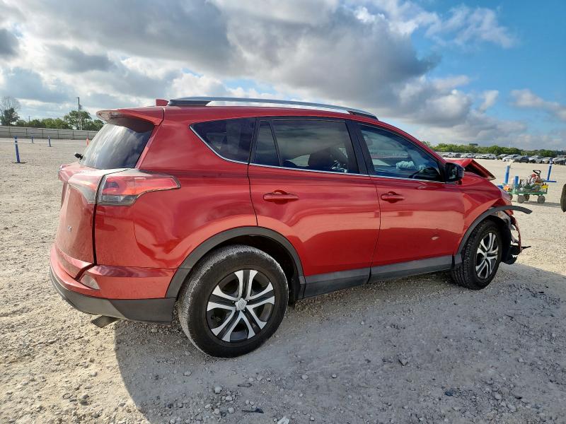 2T3ZFREV0GW291846 - 2016 TOYOTA RAV4 LE RED photo 3