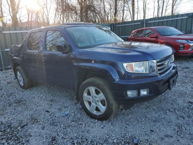 5FPYK1F55DB002945 - 2013 HONDA RIDGELINE RTL BLUE photo 4