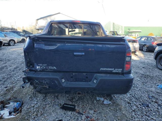 5FPYK1F55DB002945 - 2013 HONDA RIDGELINE RTL BLUE photo 6