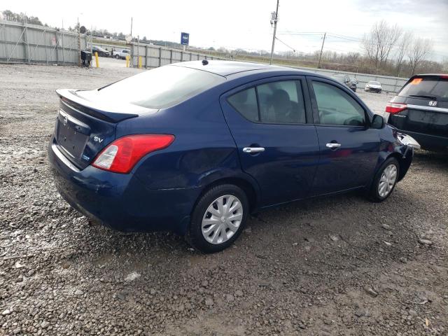 3N1CN7AP5EL805735 - 2014 NISSAN VERSA S BLUE photo 3