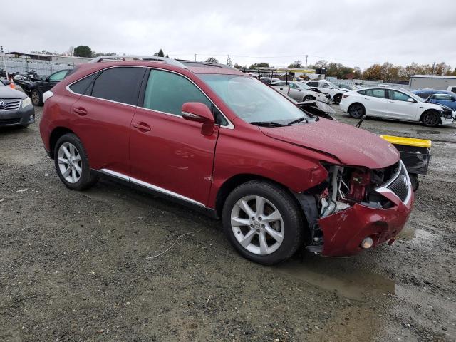 2T2ZK1BA7CC074454 - 2012 LEXUS RX 350 RED photo 4