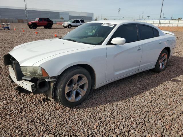 2C3CDXBG2CH213525 - 2012 DODGE CHARGER SE WHITE photo 1