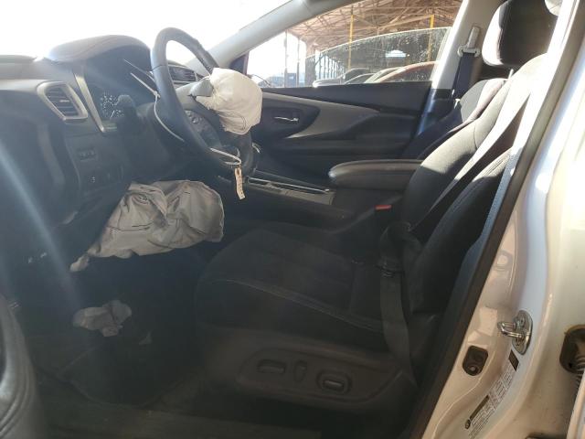 5N1AZ2BJ2MC134147 - 2021 NISSAN MURANO SV WHITE photo 7