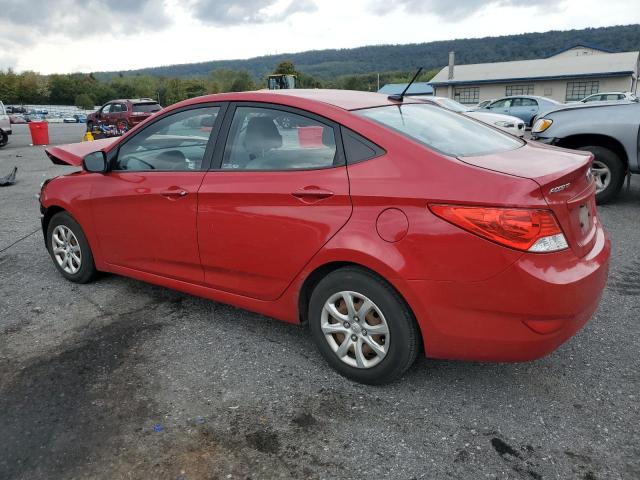 KMHCT4AE8DU344305 - 2013 HYUNDAI ACCENT GLS Қызыл фото 2