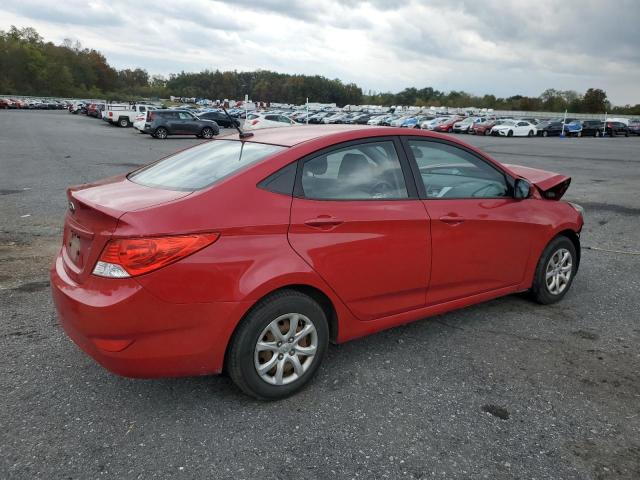 KMHCT4AE8DU344305 - 2013 HYUNDAI ACCENT GLS Қызыл фото 3