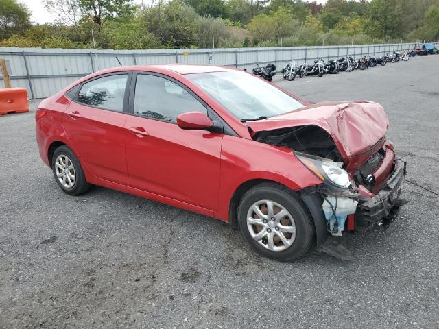 KMHCT4AE8DU344305 - 2013 HYUNDAI ACCENT GLS Қызыл фото 4