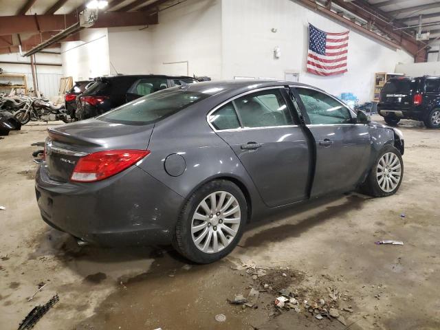 W04GW5EV3B1104844 - 2011 BUICK REGAL CXL CHARCOAL photo 3