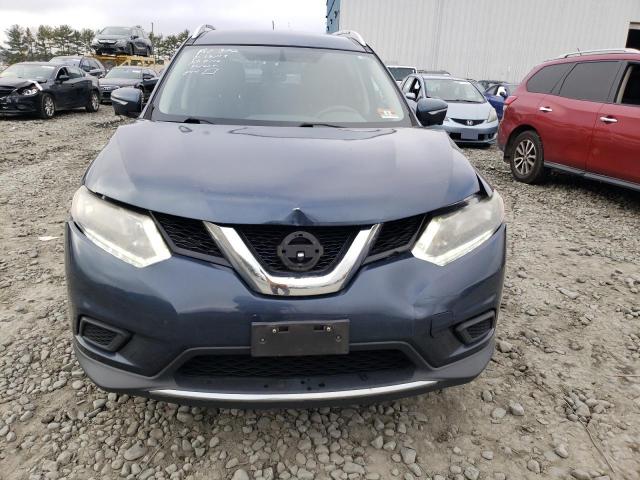 KNMAT2MV5FP529697 - 2015 NISSAN ROGUE S BLUE photo 5