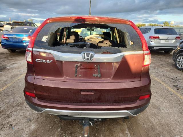 3CZRM3H51FG703876 - 2015 HONDA CR-V EX BURGUNDY photo 6