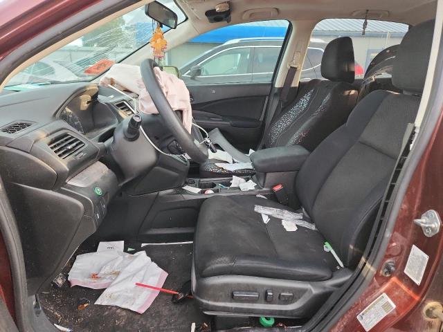 3CZRM3H51FG703876 - 2015 HONDA CR-V EX BURGUNDY photo 7