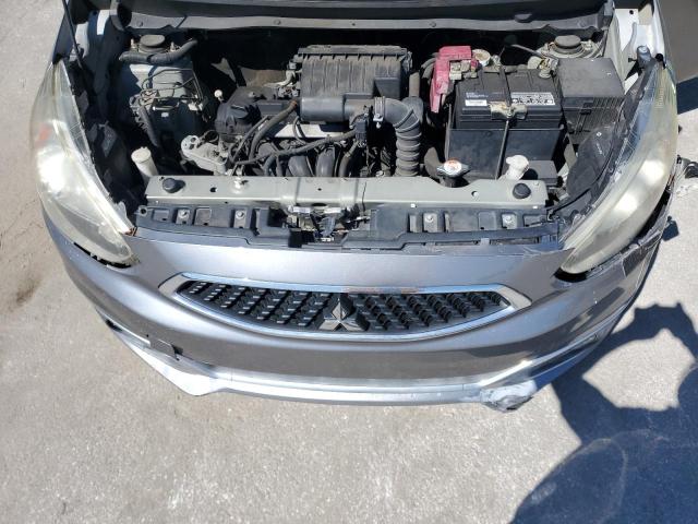 ML32A3HJXHH017635 - 2017 MITSUBISHI MIRAGE ES ნაცრისფერი ფოტო 11