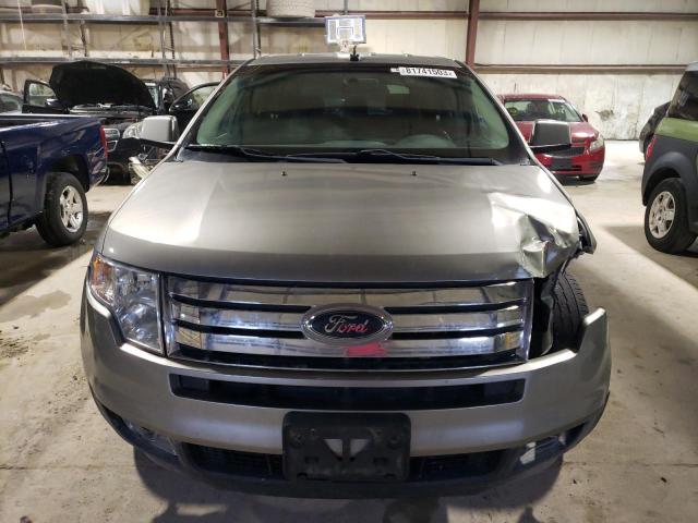 2FMDK48C18BA35508 - 2008 FORD EDGE SEL SILVER photo 5