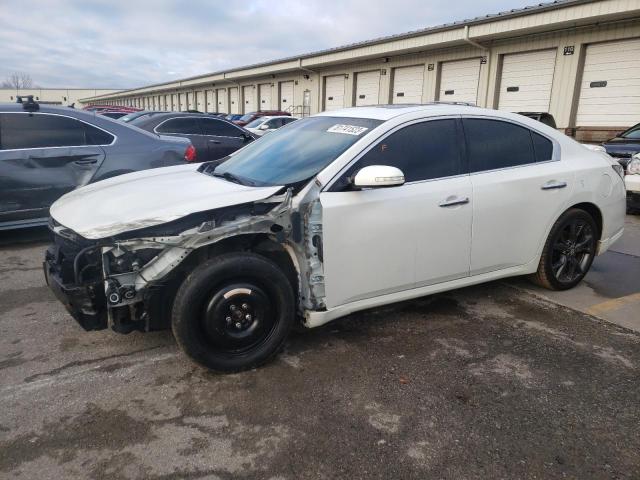 1N4AA5AP6EC465257 - 2014 NISSAN MAXIMA S WHITE photo 1