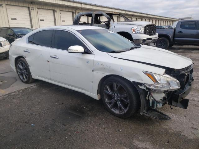 1N4AA5AP6EC465257 - 2014 NISSAN MAXIMA S WHITE photo 4