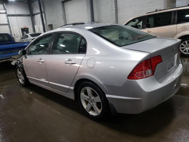 1HGFA168X6L025295 - 2006 HONDA CIVIC EX SILVER photo 2