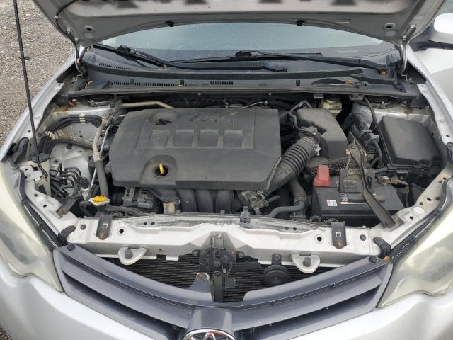 2T1BURHE3FC329047 - 2015 TOYOTA COROLLA L SILVER photo 11