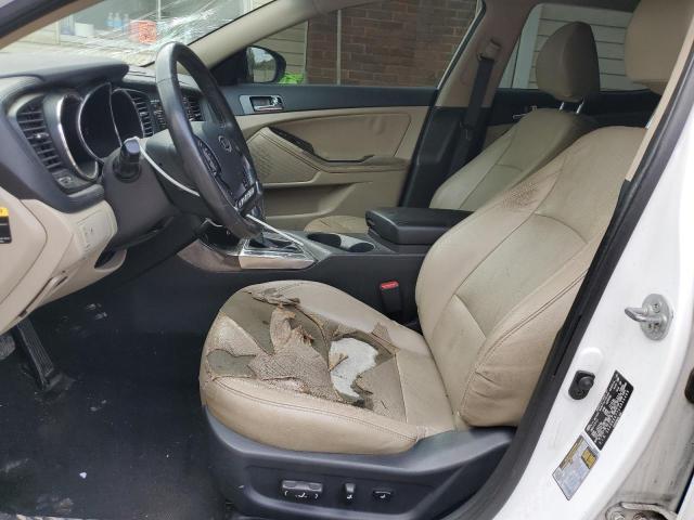 5XXGN4A77CG026469 - 2012 KIA OPTIMA EX WHITE photo 7