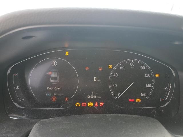 1HGCV1F35NA035092 - 2022 HONDA ACCORD SPORT თეთრი ფოტო 9