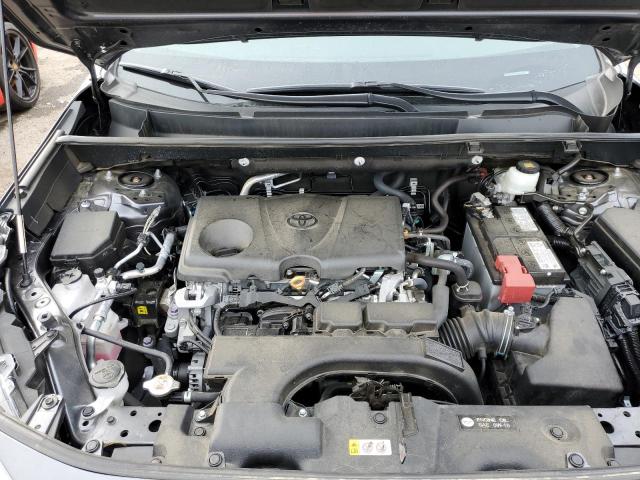 2T3W1RFV5MC116750 - 2021 TOYOTA RAV4 XLE GRAY photo 12