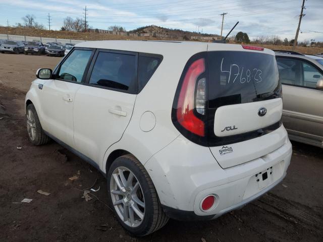 KNDJP3A55J7889835 - 2018 KIA SOUL + WHITE photo 2