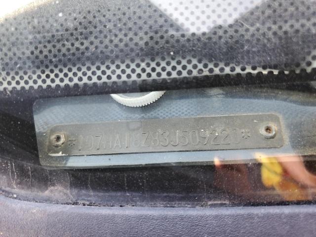 1D7HA18Z83J509220 - 2003 DODGE RAM 1500 ST 蓝色 照片 12