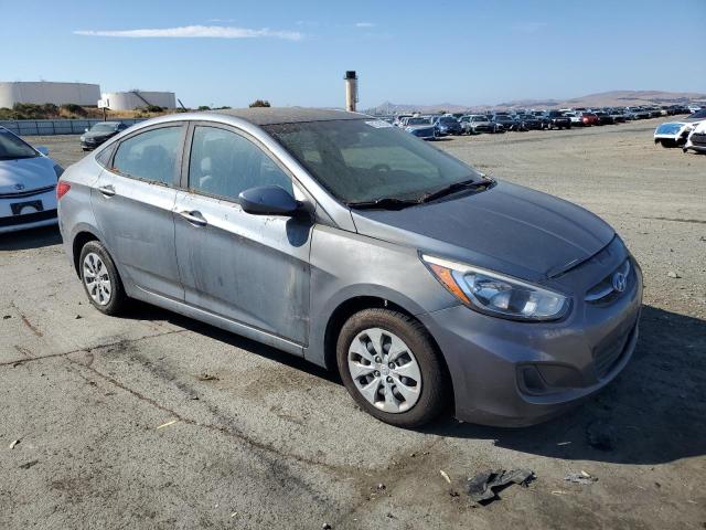 KMHCT4AE1HU359735 - 2017 HYUNDAI ACCENT SE Сірий фото 4