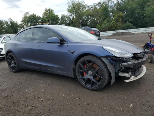 5YJ3E1EB4JF072319 - 2018 TESLA MODEL 3 Mavi foto 4