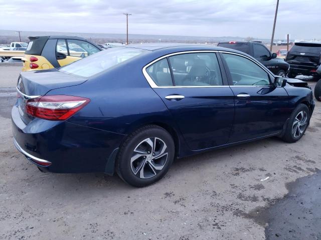 1HGCR2F39HA244916 - 2017 HONDA ACCORD LX BLUE photo 3