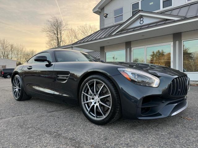 WDDYJ7HA8JA017572 - 2018 MERCEDES-BENZ AMG GT GRAY photo 1