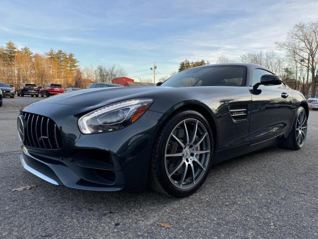 WDDYJ7HA8JA017572 - 2018 MERCEDES-BENZ AMG GT GRAY photo 2