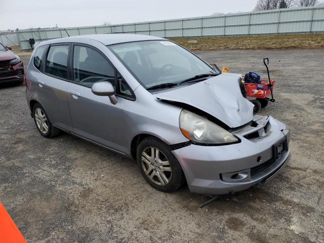 JHMGD37628S012289 - 2008 HONDA FIT SPORT SILVER photo 4