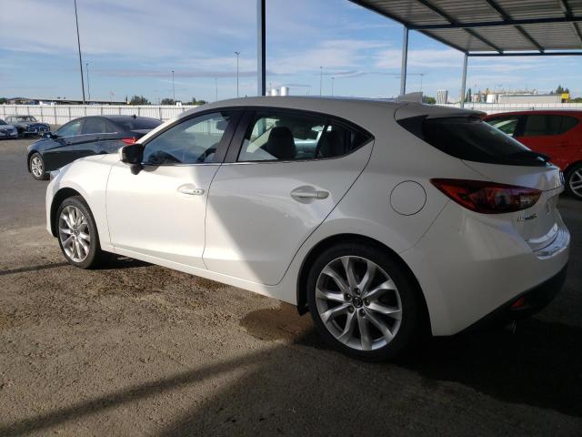 JM1BM1N32G1289506 - 2016 MAZDA 3 GRAND TOURING WHITE photo 2