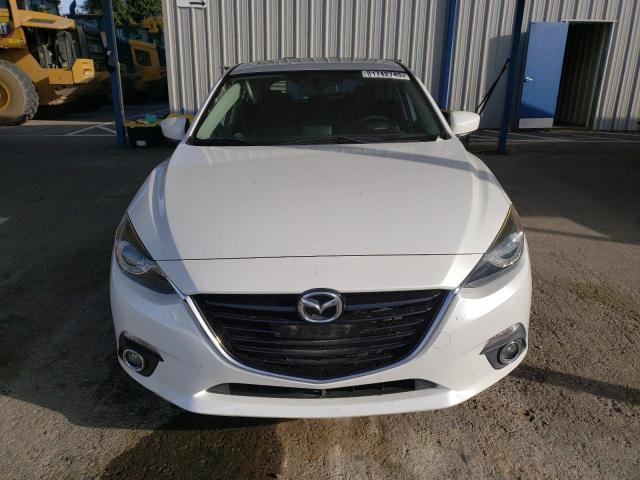 JM1BM1N32G1289506 - 2016 MAZDA 3 GRAND TOURING WHITE photo 5