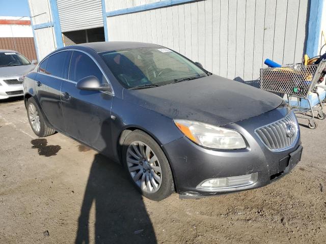 W04GN5EC8B1124315 - 2011 BUICK REGAL CXL GRAY photo 4