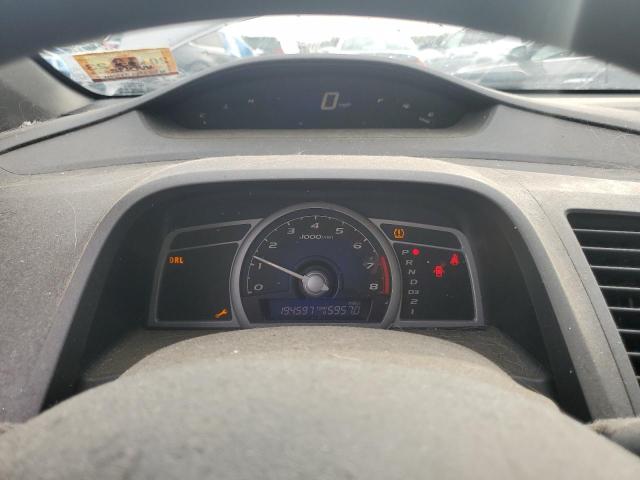 2HGFG12688H519982 - 2008 HONDA CIVIC LX Boz foto 9