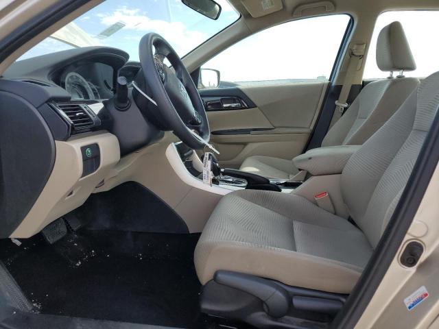 1HGCR2F37HA037280 - 2017 HONDA ACCORD LX 金色 照片 7