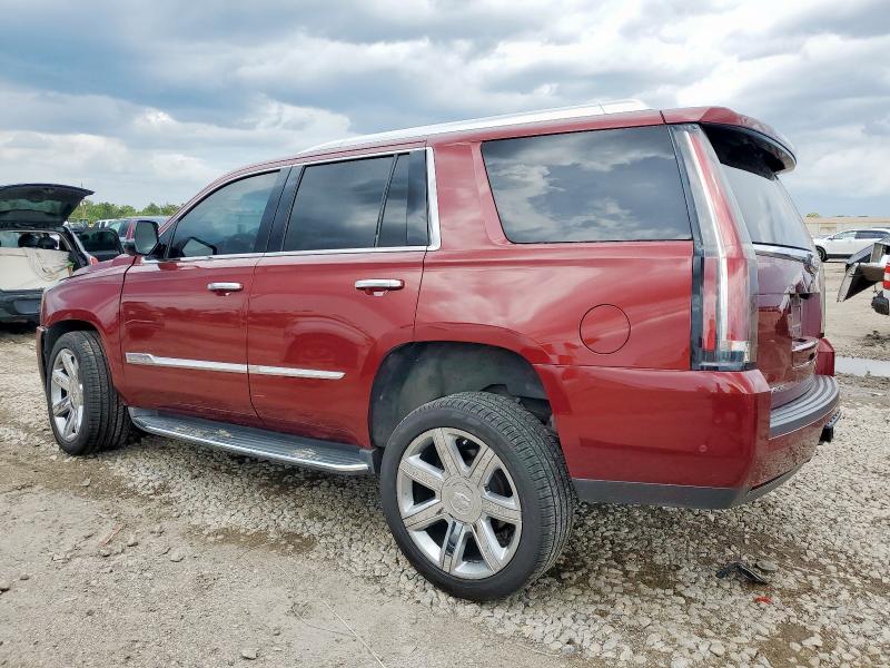 1GYS3BKJ7HR191791 - 2017 CADILLAC ESCALADE LUXURY Бордовый фото 2