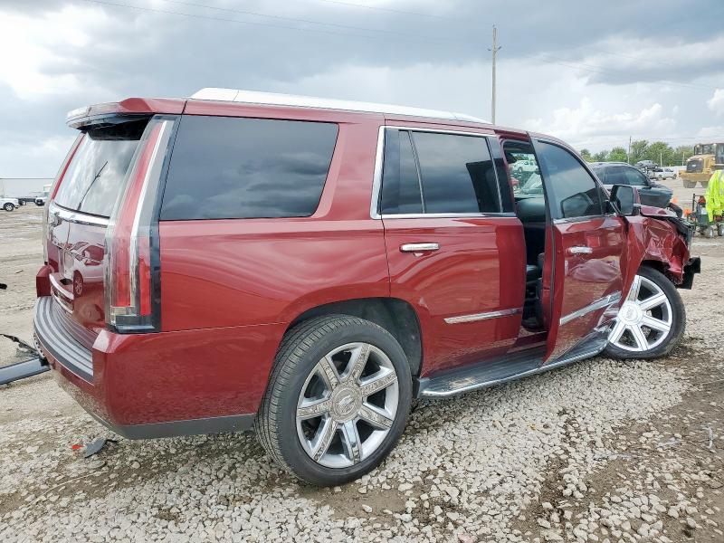 1GYS3BKJ7HR191791 - 2017 CADILLAC ESCALADE LUXURY Бордовый фото 3