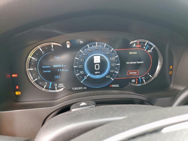 1GYS3BKJ7HR191791 - 2017 CADILLAC ESCALADE LUXURY Бордовый фото 9