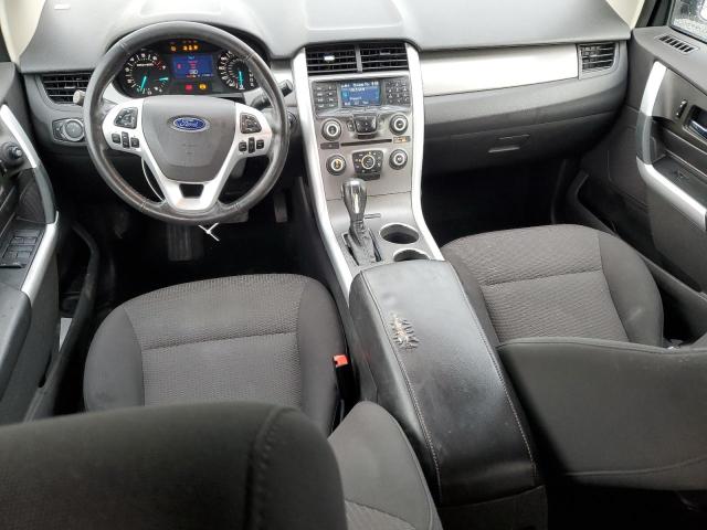 2FMDK4JC4DBA28735 - 2013 FORD EDGE SEL WHITE photo 8