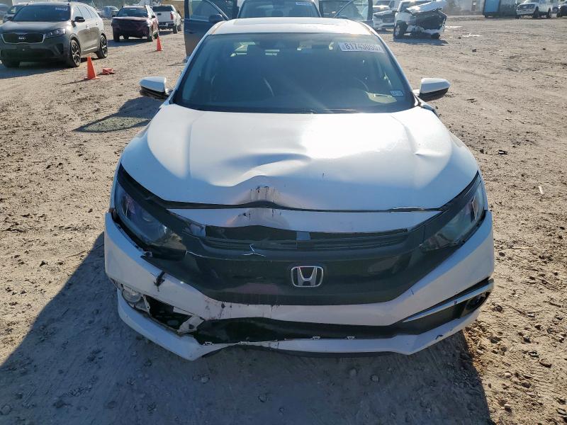 JHMFC1F35KX003512 - 2019 HONDA CIVIC EX თეთრი ფოტო 5