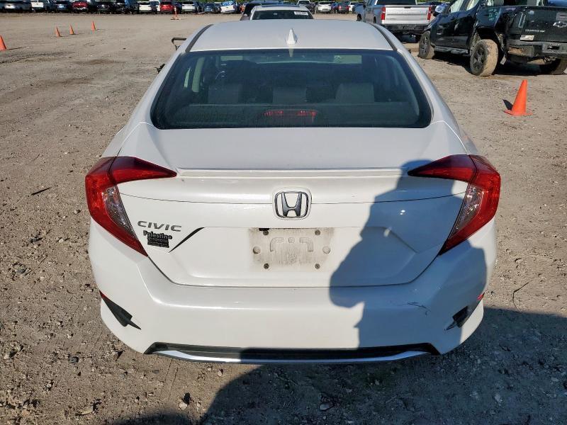 JHMFC1F35KX003512 - 2019 HONDA CIVIC EX თეთრი ფოტო 6