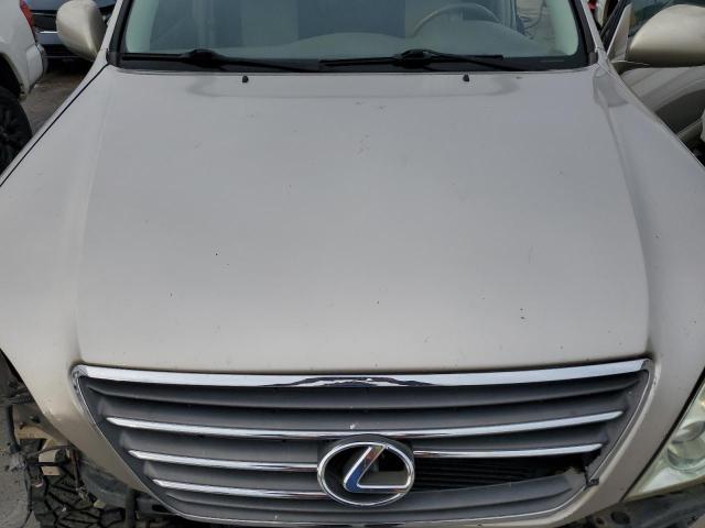 JTJBT20X730013337 - 2003 LEXUS GX 470 BEIGE photo 11