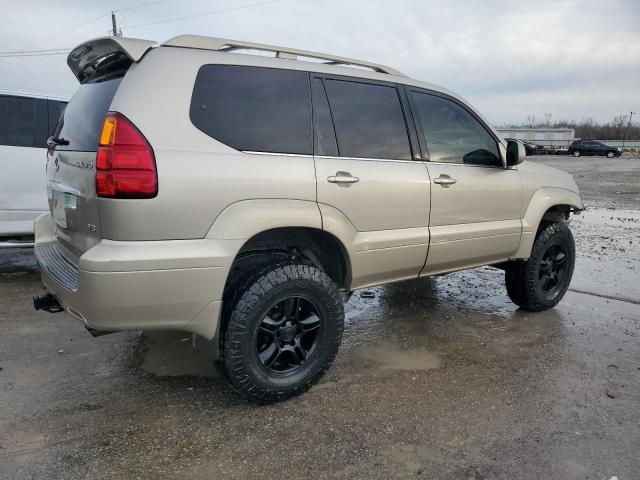 JTJBT20X730013337 - 2003 LEXUS GX 470 BEIGE photo 3