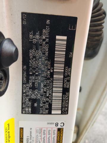 JTEZU5JRXC5036156 - 2012 TOYOTA 4RUNNER SR5 თეთრი ფოტო 13