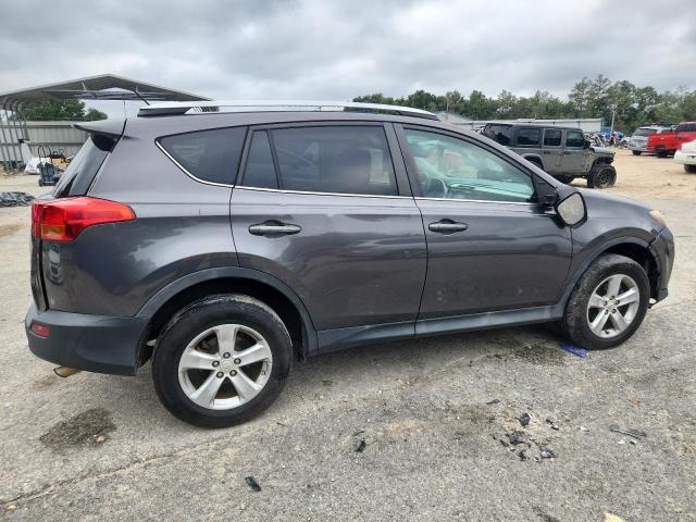 2T3WFREV9EW097154 - 2014 TOYOTA RAV4 XLE ნაცრისფერი ფოტო 3