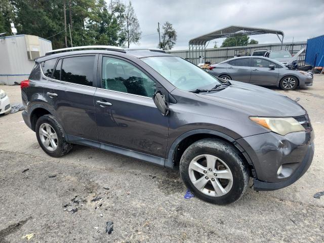 2T3WFREV9EW097154 - 2014 TOYOTA RAV4 XLE ნაცრისფერი ფოტო 4